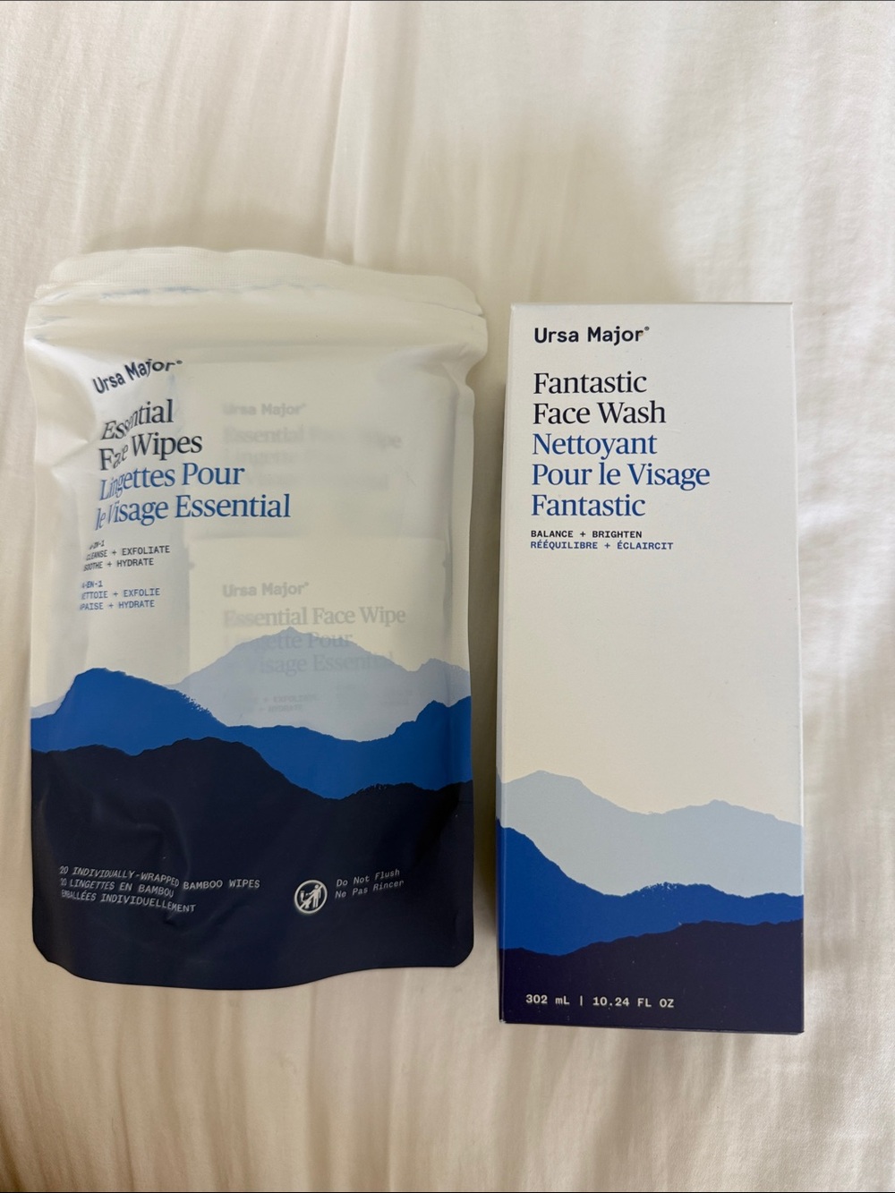 Fantastic Face Wash & Essential Face Wipes — Blue
